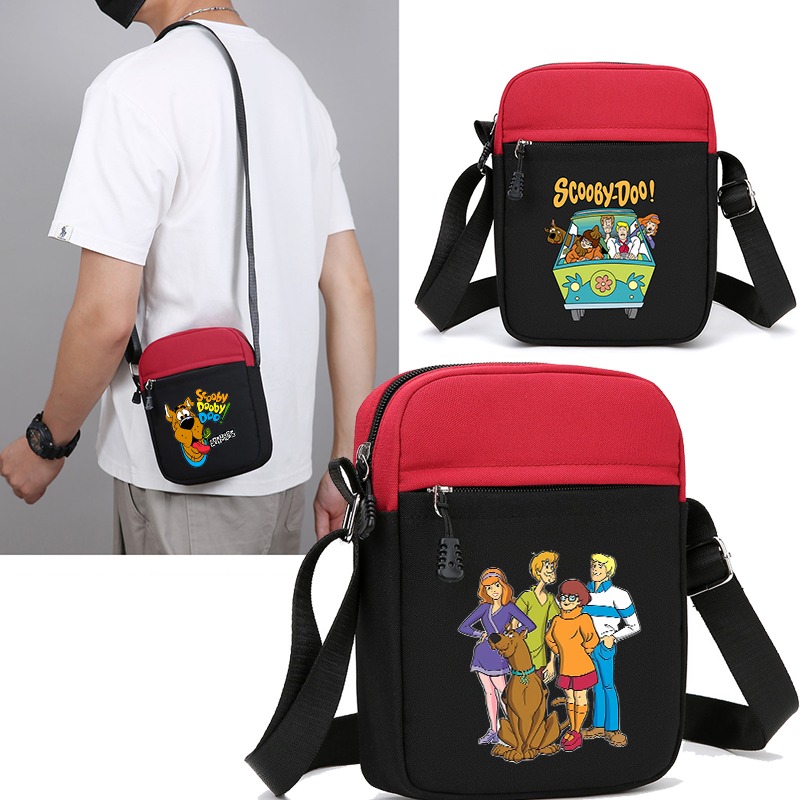 Women Fashion Handbags - Scooby Doo Umhängetaschen für Damen, Cartoon-Anime-Muster,