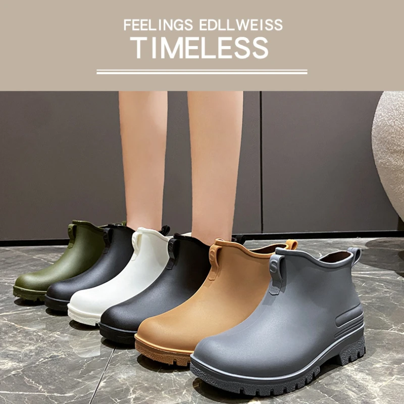 Women'S Fashion Rain Boots - Paar Mode Regen Stiefel Outdoor Wasserdichte