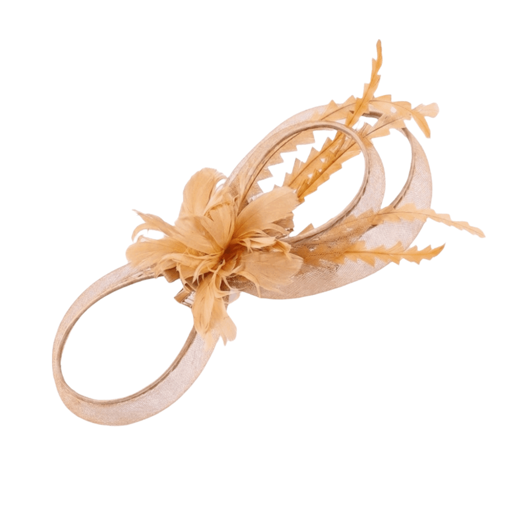 Women'S Fashion Of The 1920S - Modischer Feder-Vintage-Fascinator-Hut Blumen-Haarnadel Braut-Kopfschmuck Formeller Hut