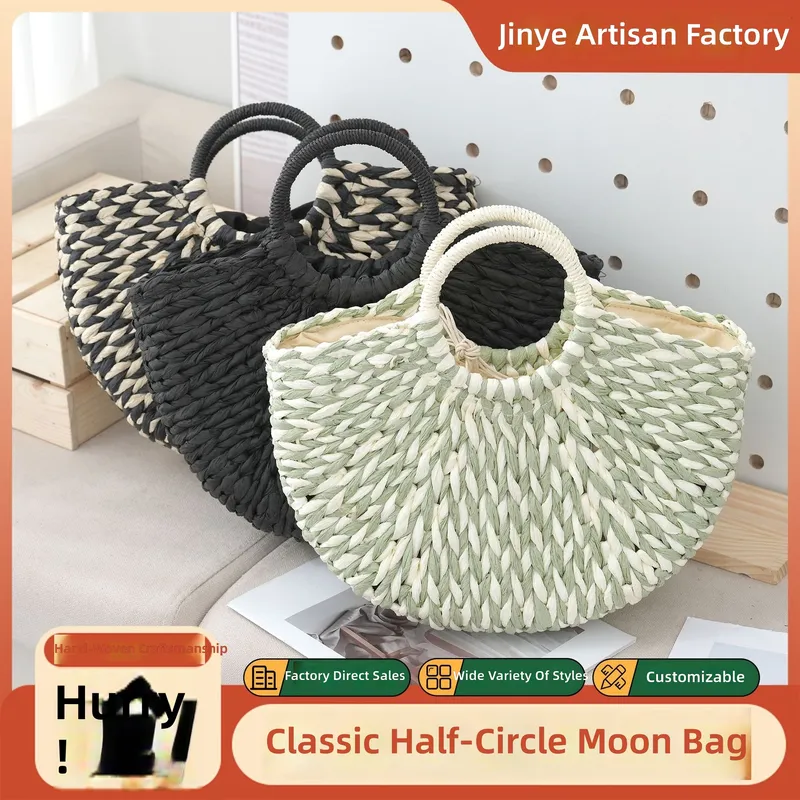 Women Fashion Handbags - Damen Halbmond-Tasche Halbrunde Handtasche Gemischte Farben
