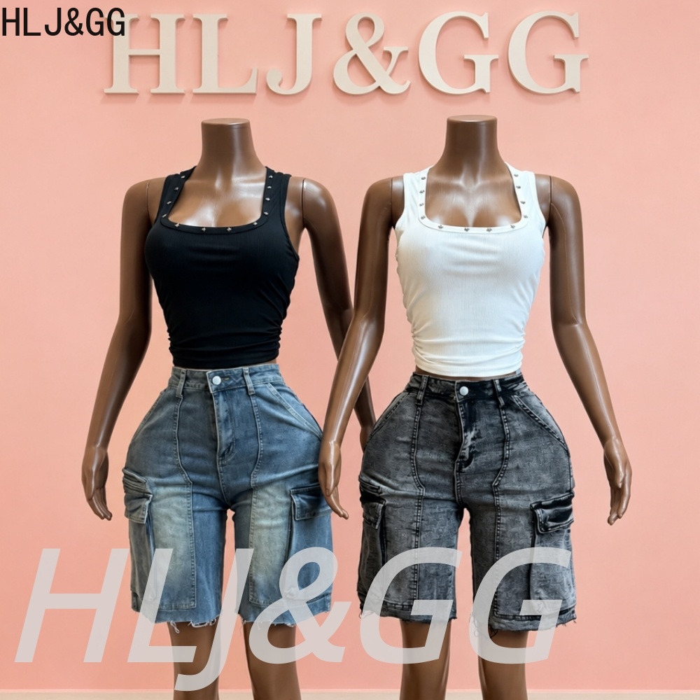 HLJ&GG Modische Denim-Shorts m – Women Fashion Jeans Top Bewertung und Preis