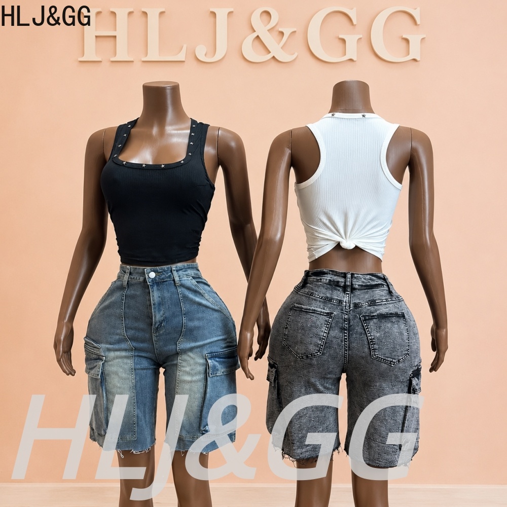 HLJ&GG Modische Denim-Shorts m – Women Fashion Jeans Top Bewertung und Preis