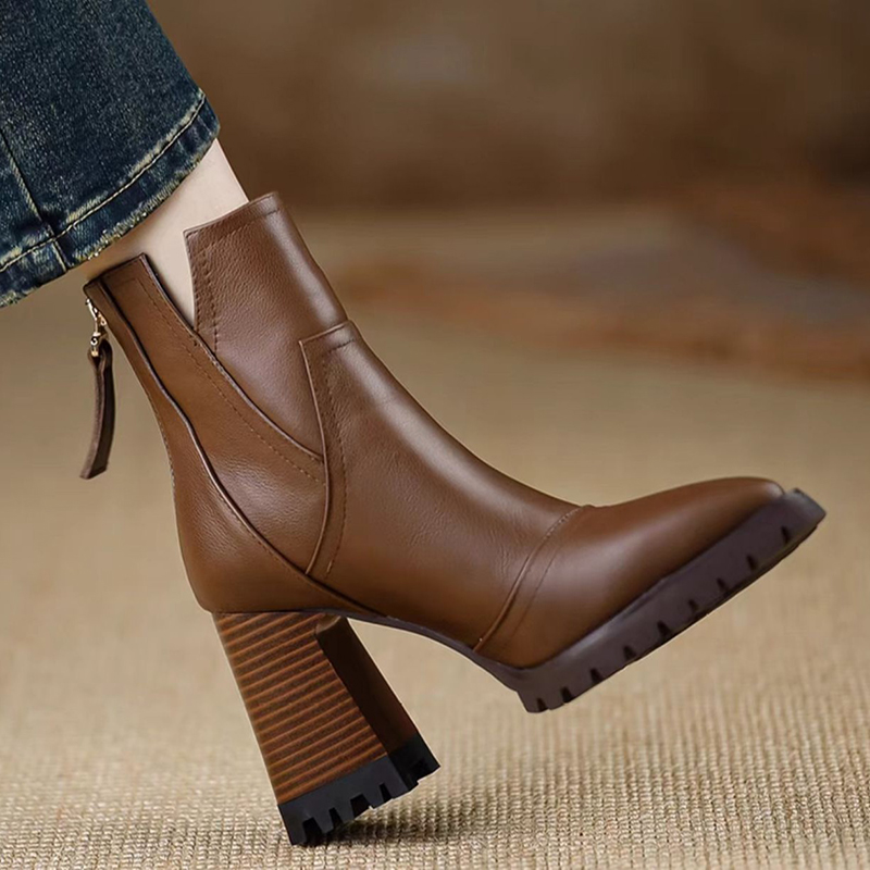 Oulylan Dicke hochhackige Frau – Winter Fashion Women Boots Bewertung und Preis