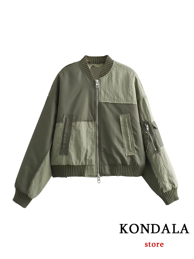   Streetwear Armygreen Bomber  – Women'S Fashion Bomber Jacket Bewertung und Preis