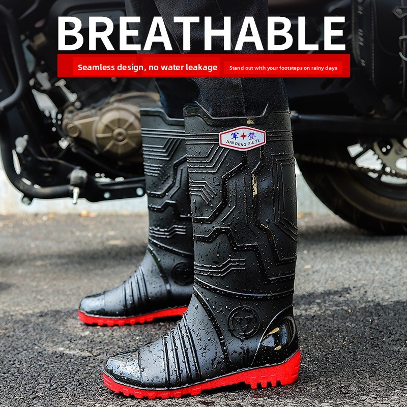 Modische Hohe Unisex-Militärst – Women'S Fashion Rain Boots Bewertung und Preis