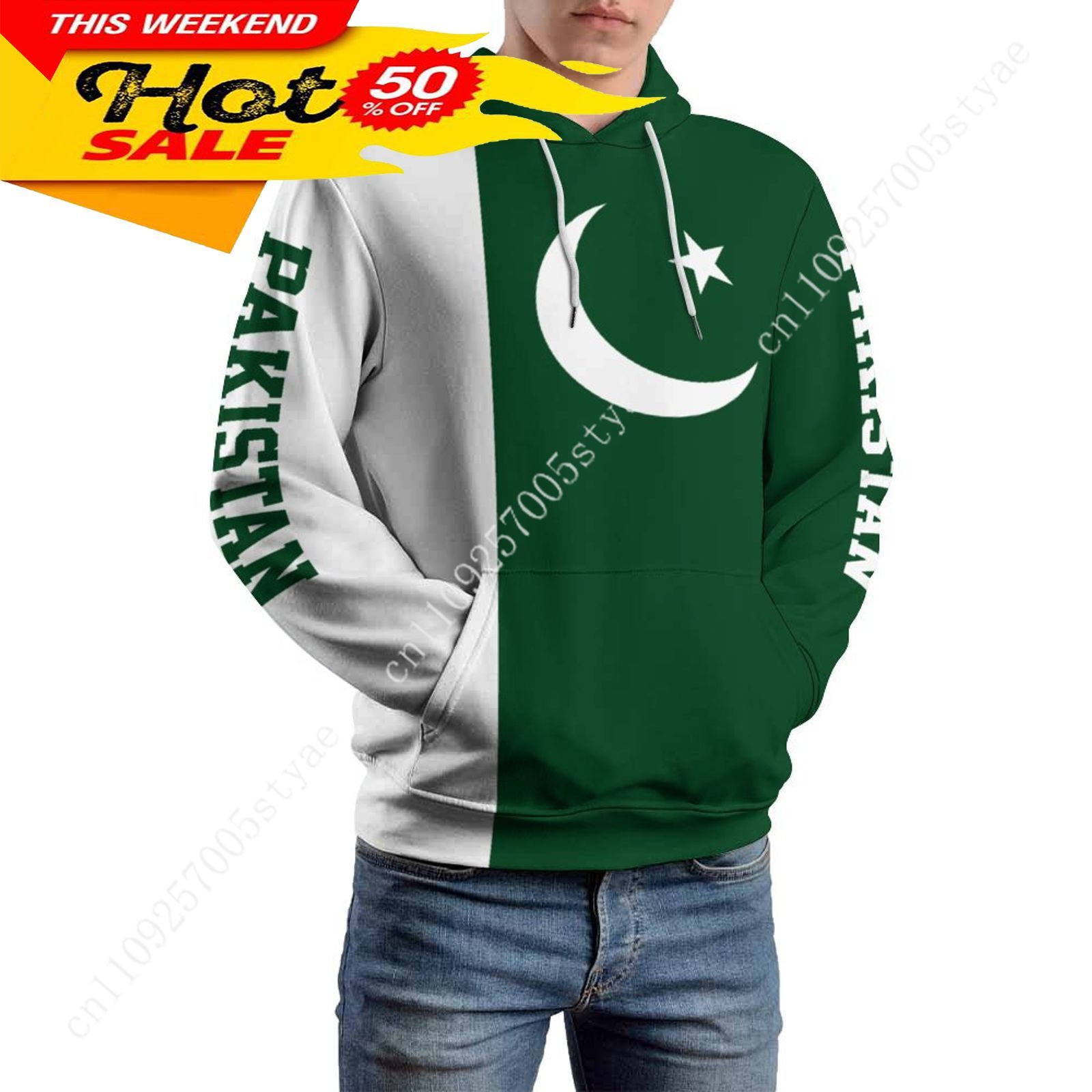 Pakistan Flagge Hoodie Männer  – Women Fashion Pakistan Bewertung und Preis