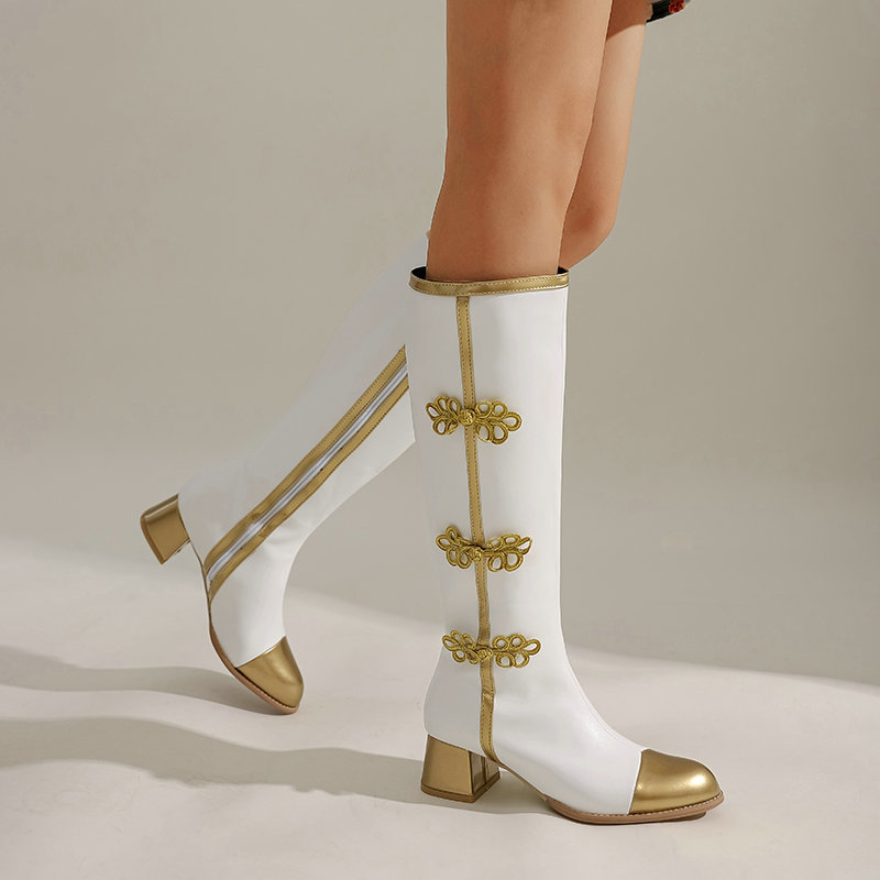 Große Größe Mode Kniehohe Stie – Winter Fashion Women Boots Bewertung und Preis