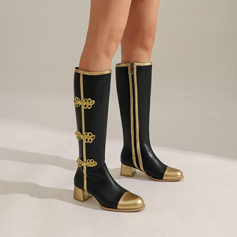 Große Größe Mode Kniehohe Stie – Winter Fashion Women Boots Bewertung und Preis