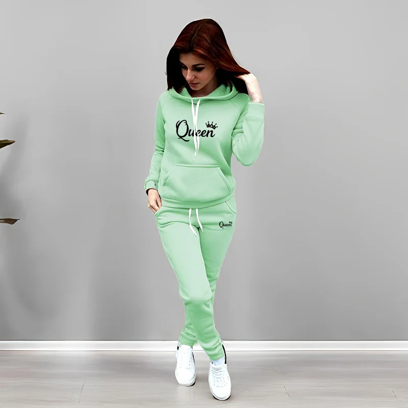 Damen-Trainingsanzug mit Queen – Women'S Fashion Sweatshirts Bewertung und Preis