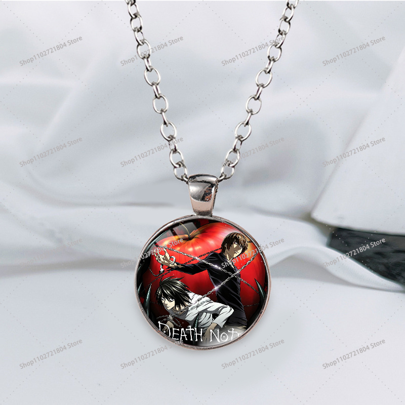 Death Note Zeitstein-Halskette – Women Fashion Drawing Bewertung und Preis