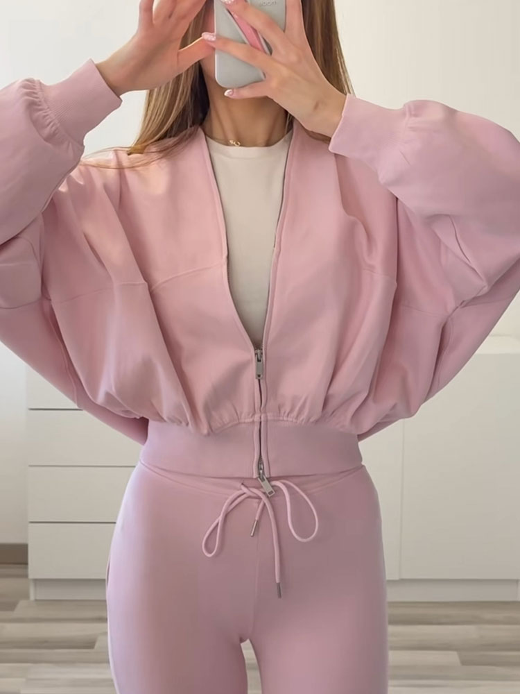 HH Frauen Elegante Solide Ausg – Women'S Fashion Bomber Jacket Bewertung und Preis