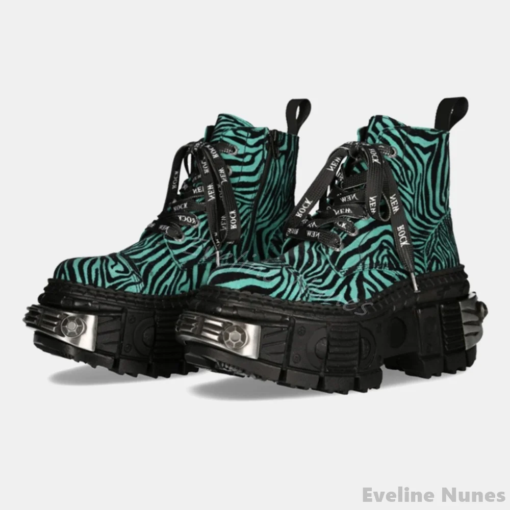 Retro Kontrast Farbe Leopard P – Winter Fashion Women Boots Bewertung und Preis