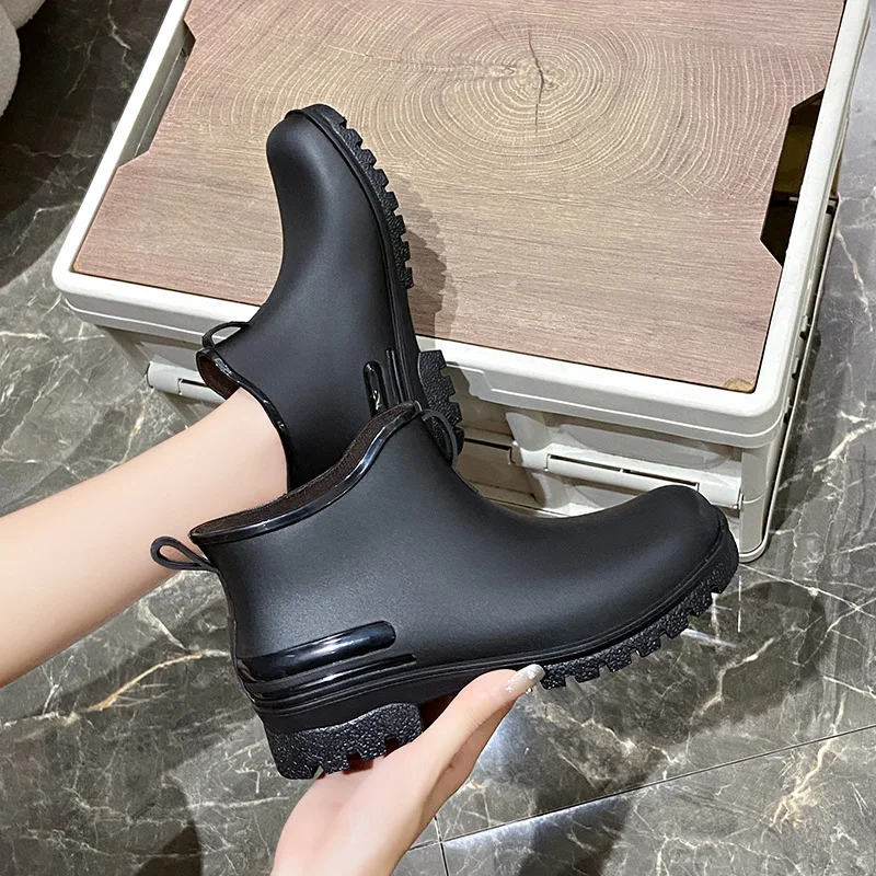 Paar Mode Regen Stiefel Outdoo – Women'S Fashion Rain Boots Bewertung und Preis