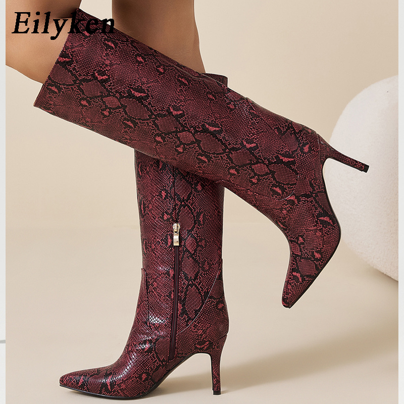 Eilyken Sexy dünne High Heels  – Winter Fashion Women Boots Bewertung und Preis
