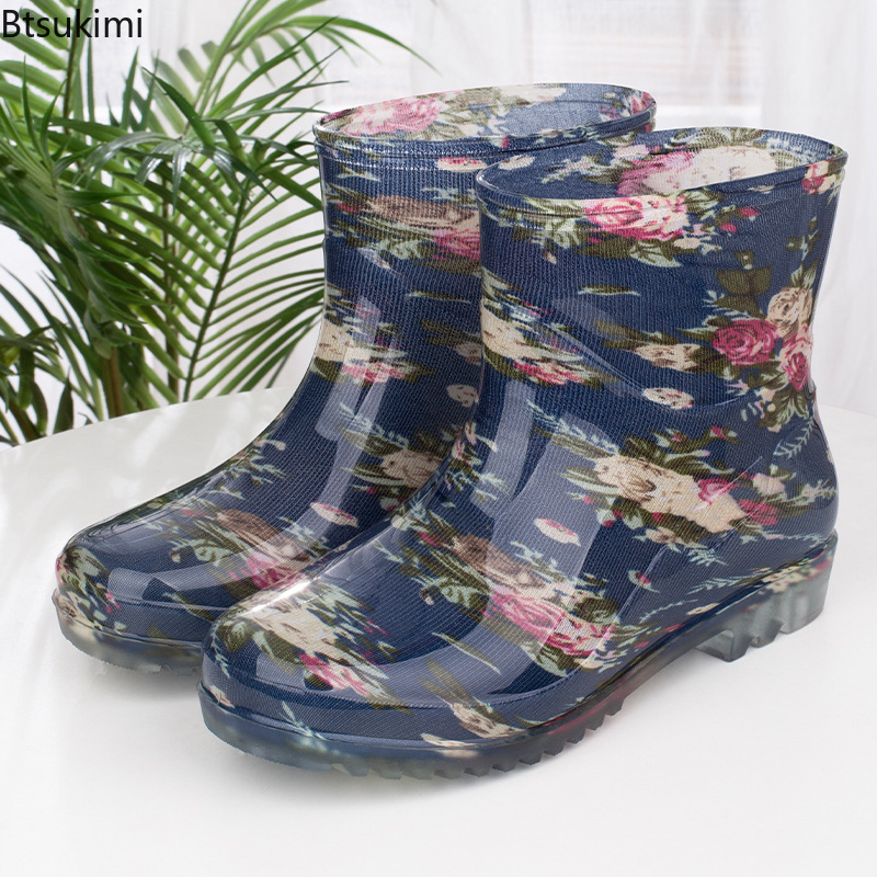 Modische wasserdichte Regensti – Women'S Fashion Rain Boots Bewertung und Preis