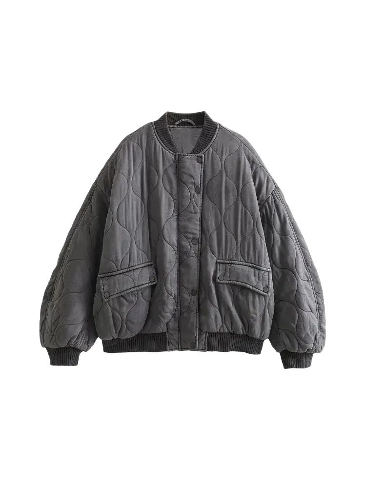 Frauen Mode Übergroßen Dicke W – Women'S Fashion Bomber Jacket Bewertung und Preis