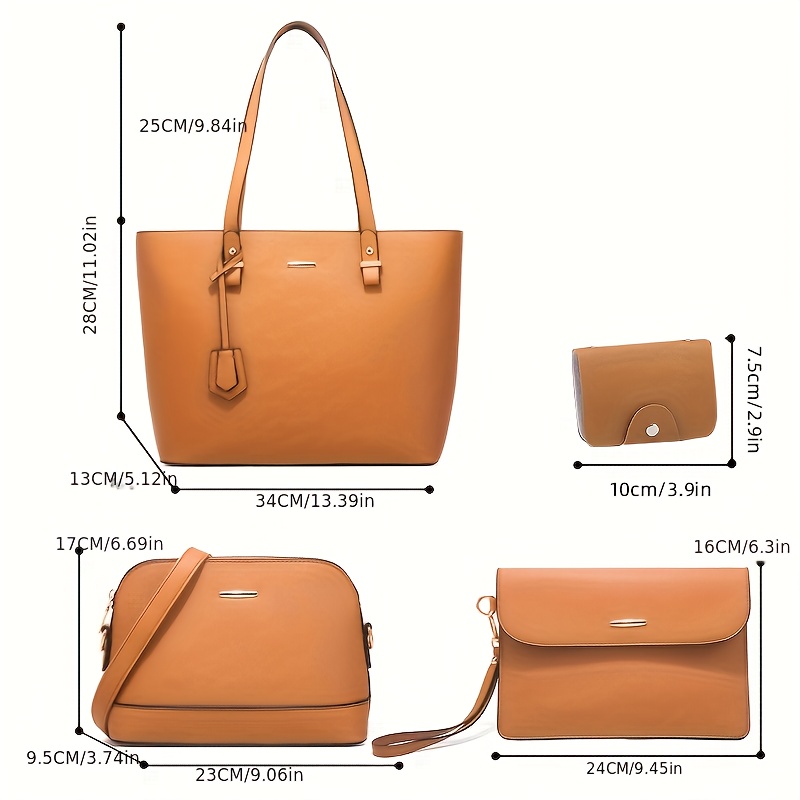 4 stücke Mode frauen Tasche Se – Women Fashion Handbags Bewertung und Preis