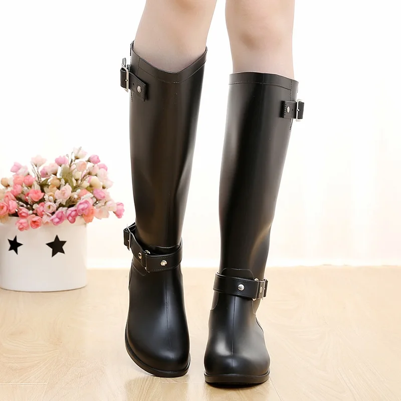 Gummistiefel für Damen, wasser – Women'S Fashion Rain Boots Bewertung und Preis