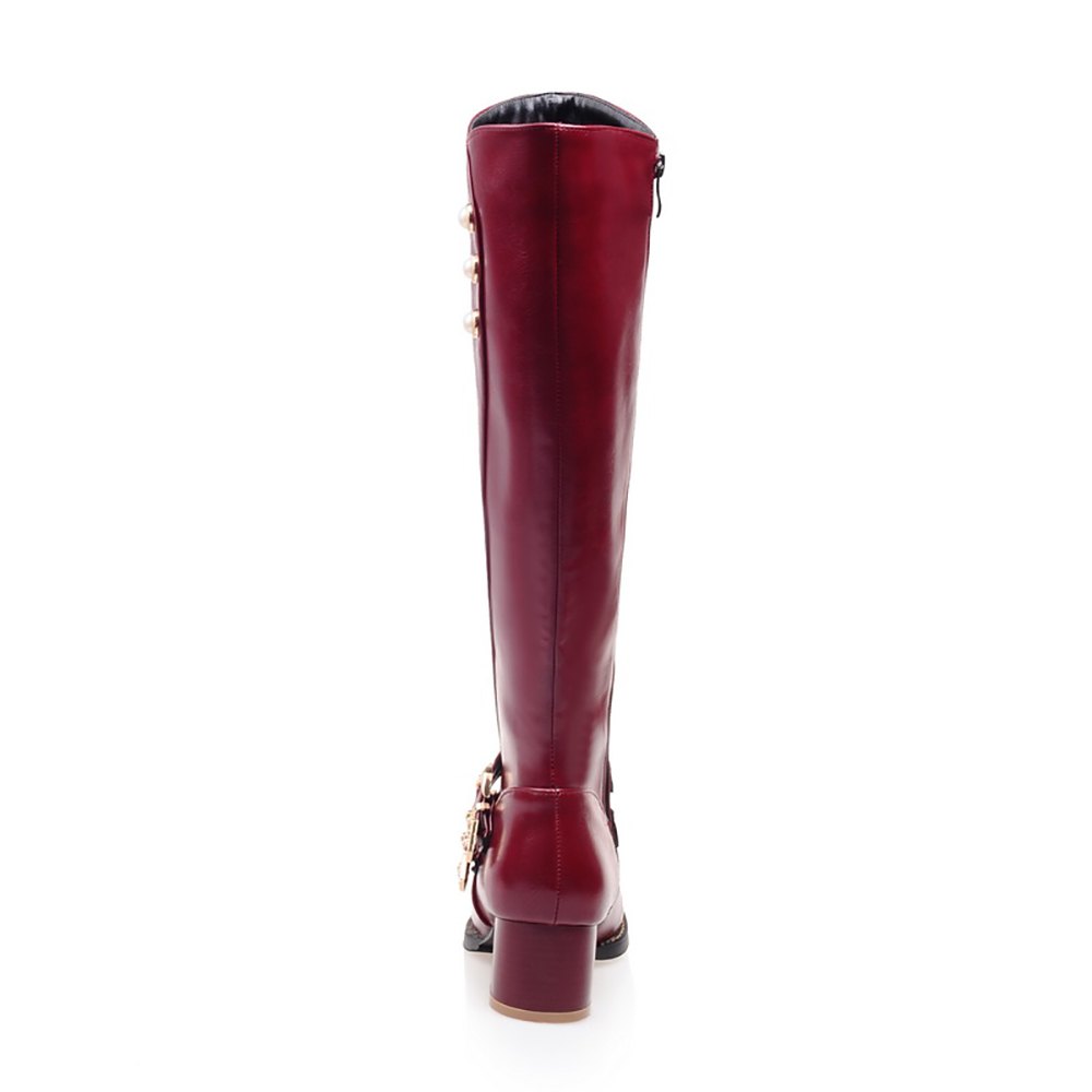 Brandneue Mode rot schwarz Fra – Winter Fashion Women Boots Bewertung und Preis