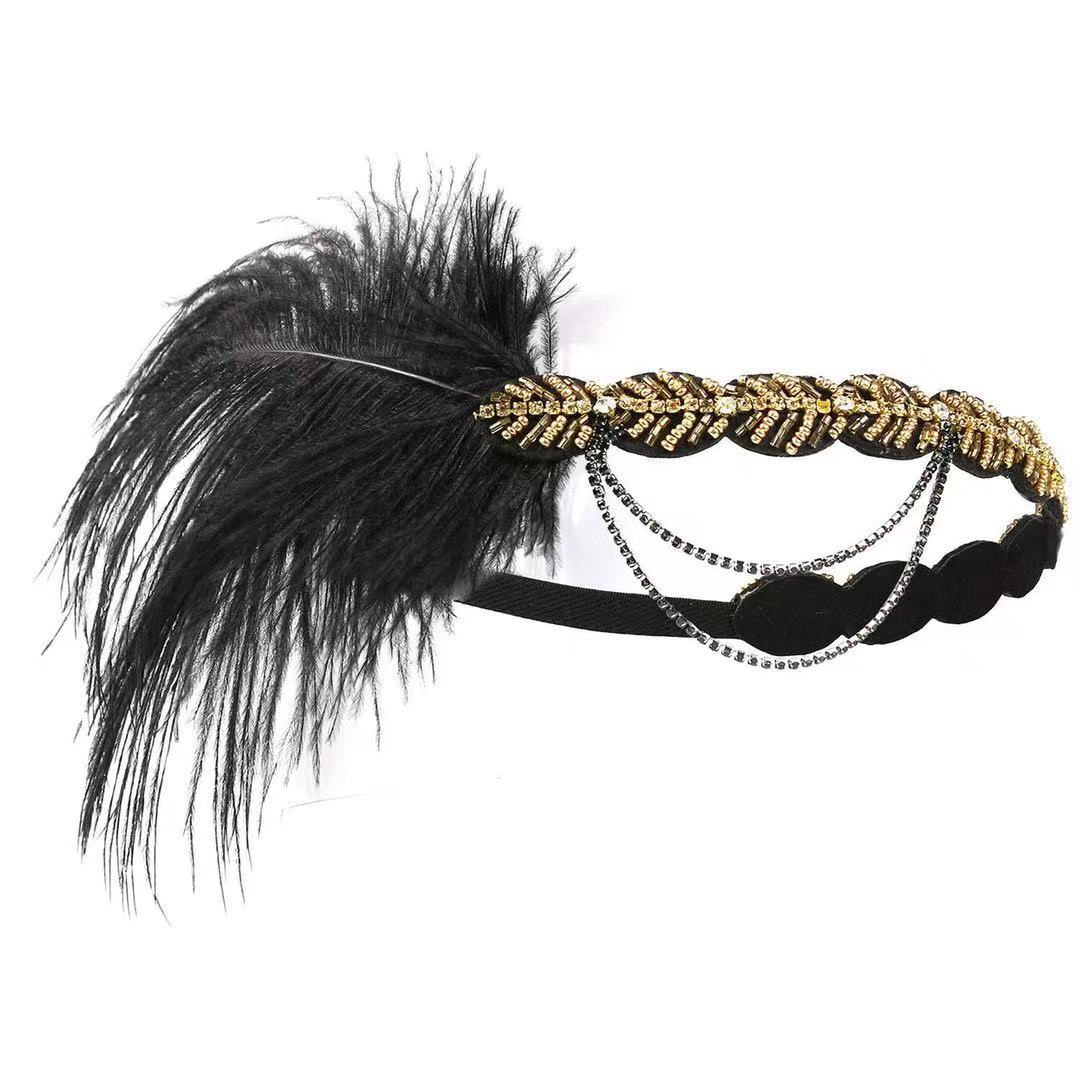Elastisches Haarband mit Pfaue – Women'S Fashion Of The 1920S Bewertung und Preis