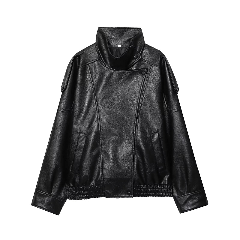 MUJER Kunstleder Damenjacke Sc – Women'S Fashion Bomber Jacket Bewertung und Preis