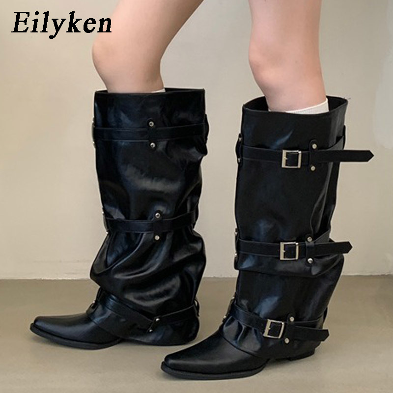 Eilyken Fashion Splicing Schma – Winter Fashion Women Boots Bewertung und Preis