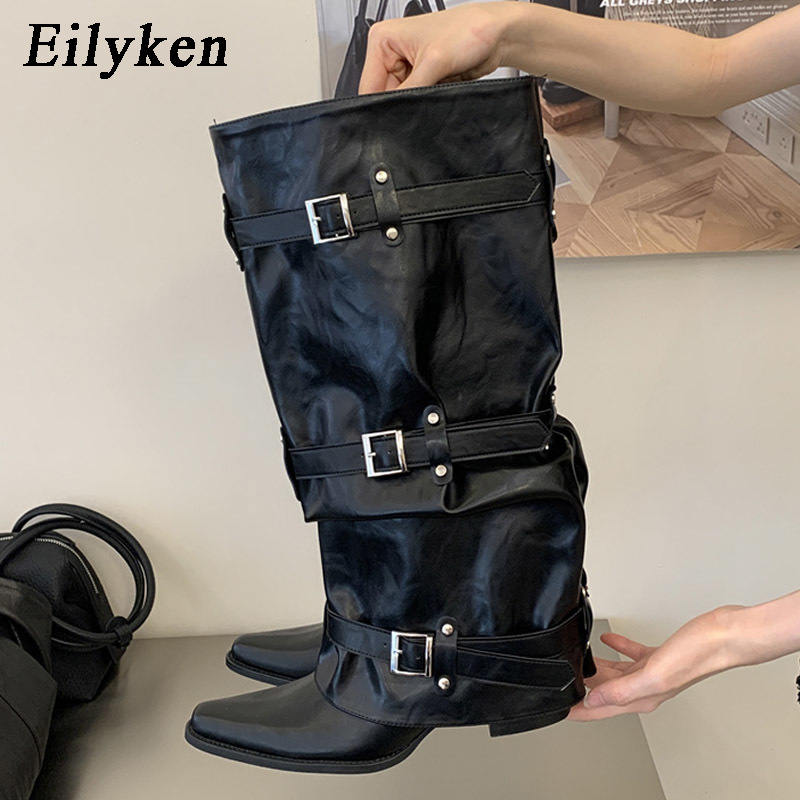 Eilyken Fashion Splicing Schma – Winter Fashion Women Boots Bewertung und Preis